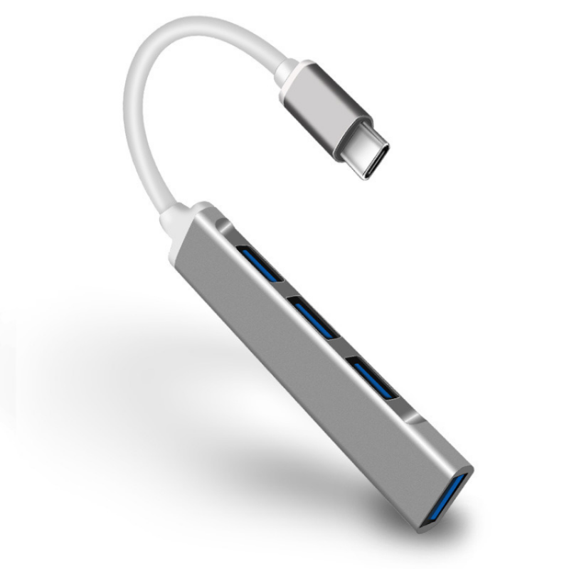 Hub Type-c Bộ Chia Cổng 3.0 Cổng Chia 4 usb mở rộng 2.0 Bộ Chuyển Đổi Cổng USB 5Gbps Siêu Tốc Phụ Kiện Máy Tính Vi Tính Nguồn USB Có Chức Năng OTG Cho Để Bàn Máy Tính Xách Tay