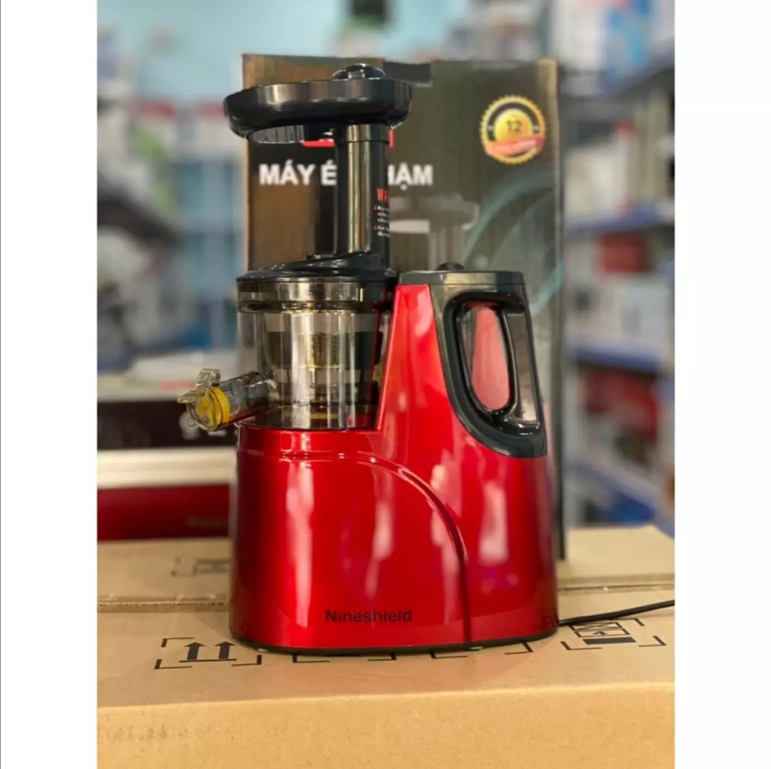 Máy ép trái cây tốc đó chậm cao cấp SATVM  JE-07 (Màu đỏ)