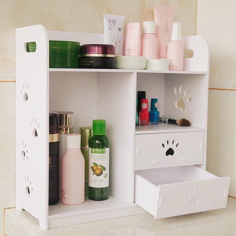 Kệ đồ mỹ phẩm chân chó