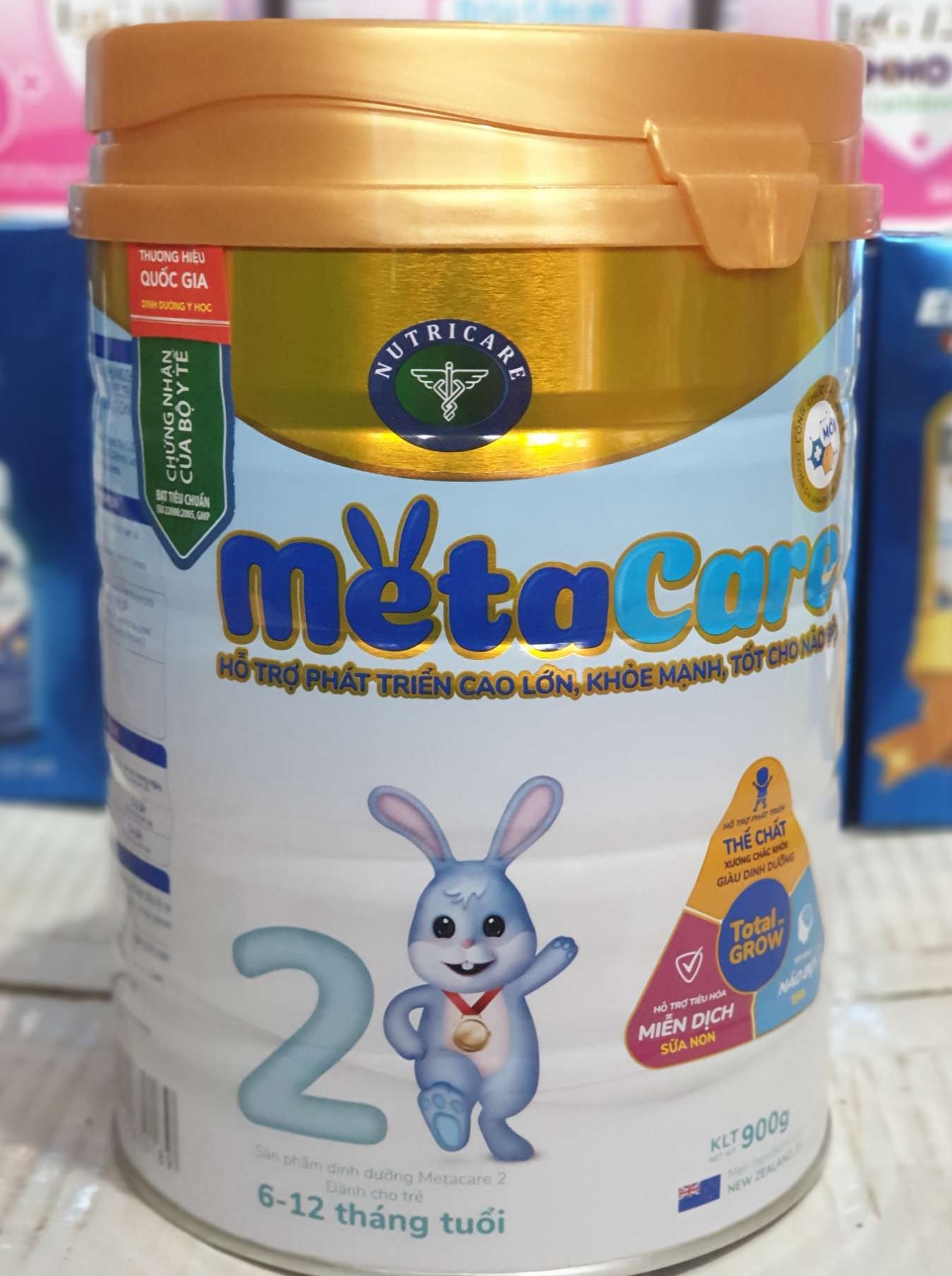 [CAM KẾT CHÍNH HÃNG] Sữa Bột Metacare 2 900g MẪU MỚI Date Mới