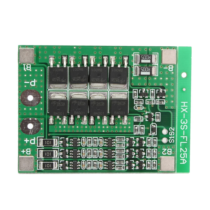 Mạch Sạc Và Bảo Vệ Pin 3S 12V 25A