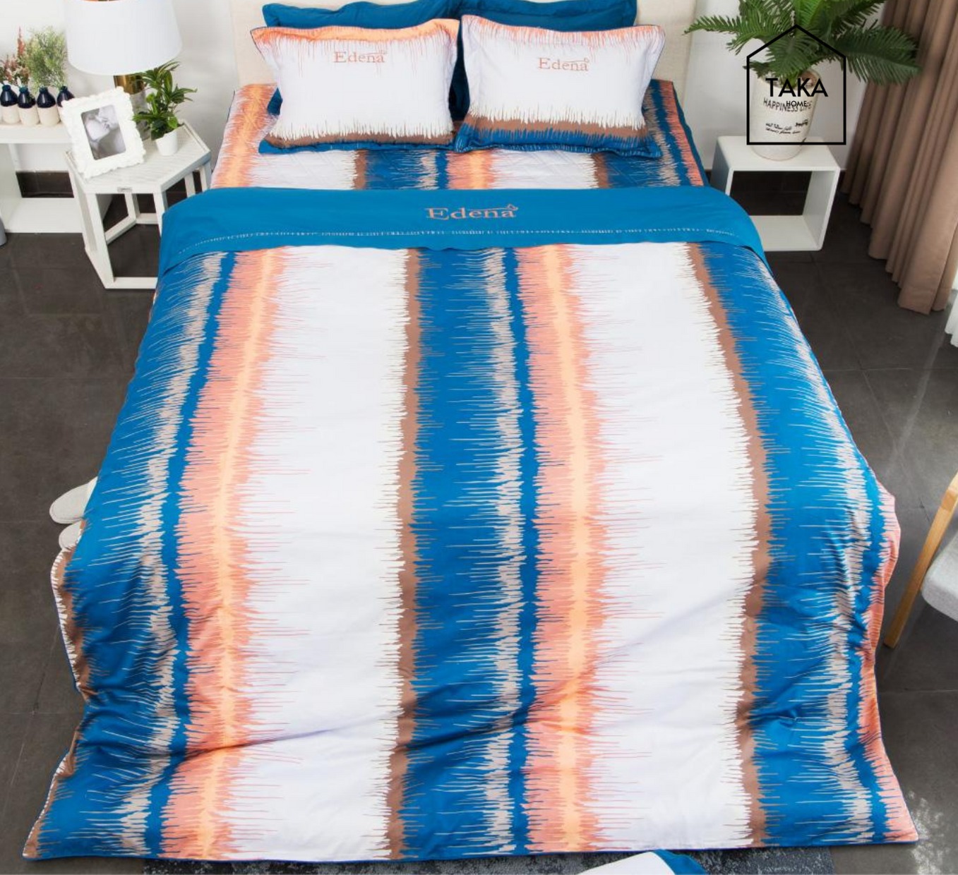 Bộ chăn ra Cotton In 447 Edena
