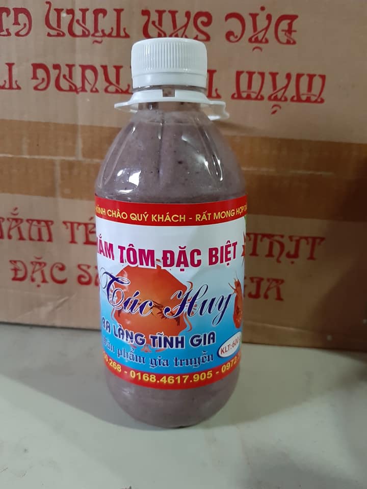 Mắm tôm Ba Làng 300g ( combo lốc 5 chai )