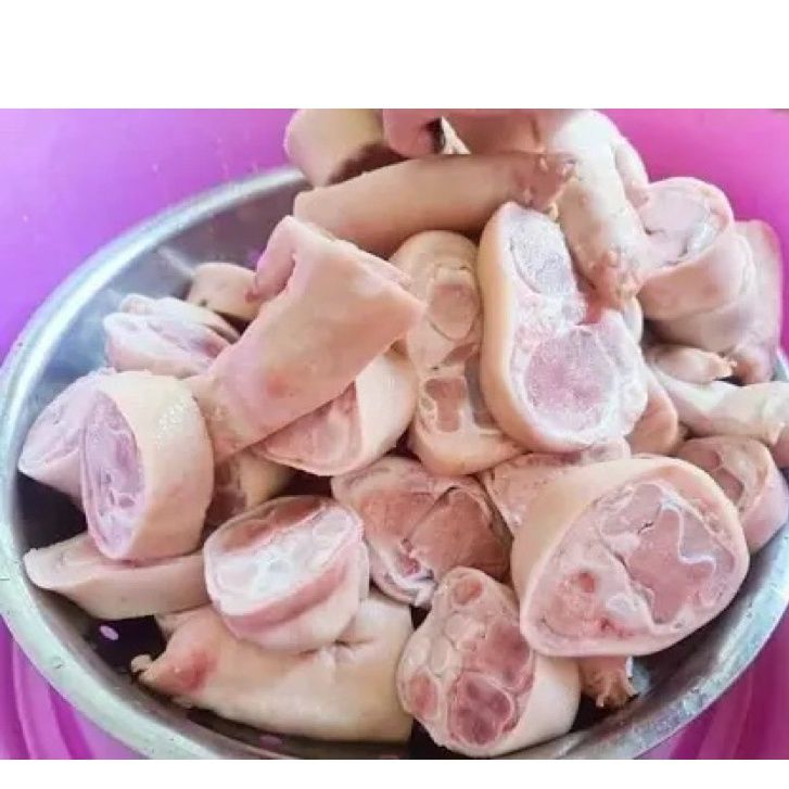 Giò heo gân, cắt khoanh - bịch 900g (giao hỏa tốc TPHCM)