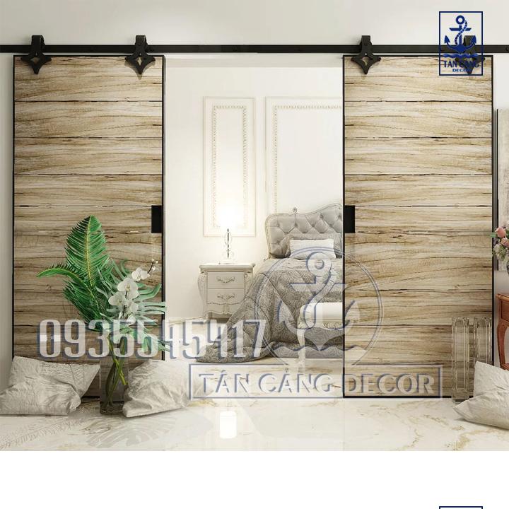 Phụ kiện Cửa Lùa Barn Door Hình Thoi Rhombus Style