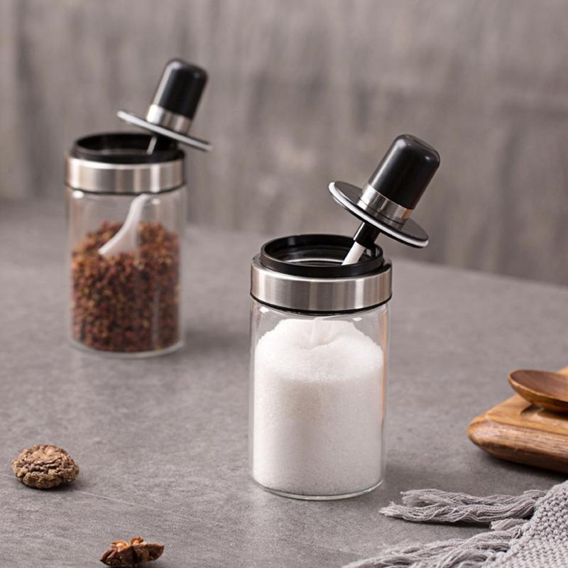 Hũ gia vị kèm thìa 250ml