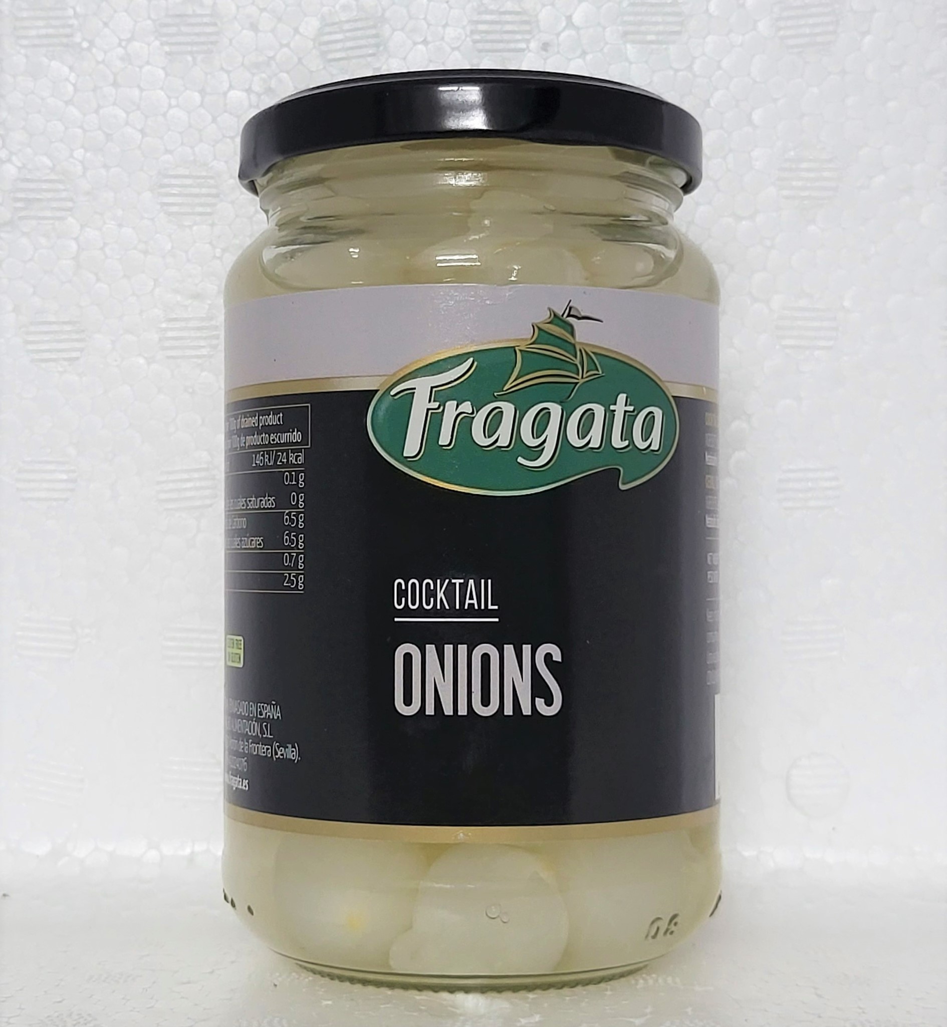 [Lọ 345g] CỦ HÀNH TÂY NGÂM [Spain] FRAGATA Cocktail Onions (tgc)
