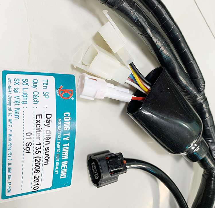[HCM]Dây điện sườn dành cho xe Exciter 135 4 số (đời 2006-2010)