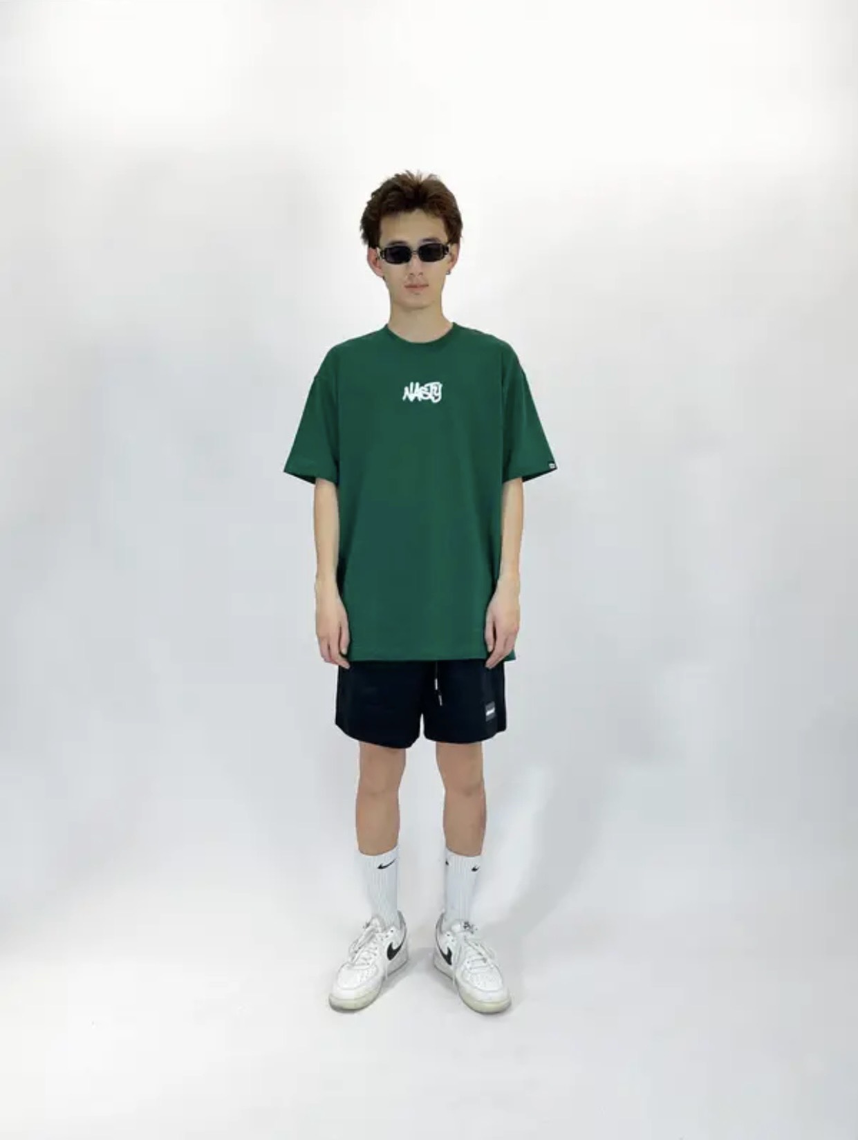ÁO THUN NASTY XANH GHI CỰC CHẤT