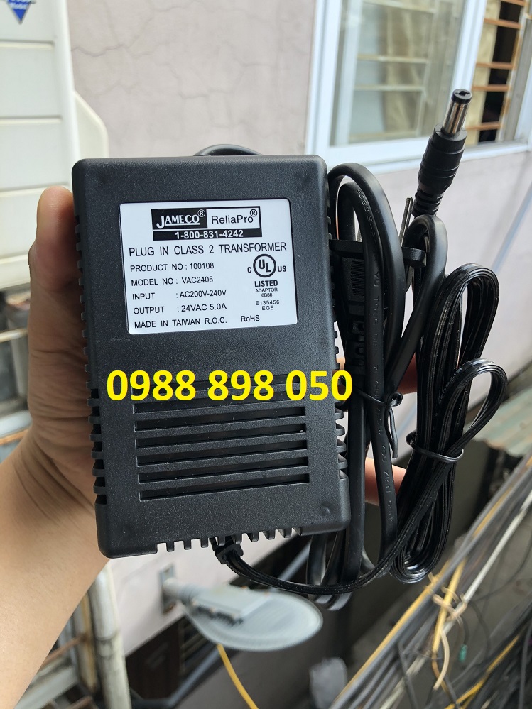 Adapter 24vac 5a loại tốt
