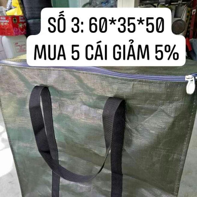 túi xách bạt số 3: 57x27x47