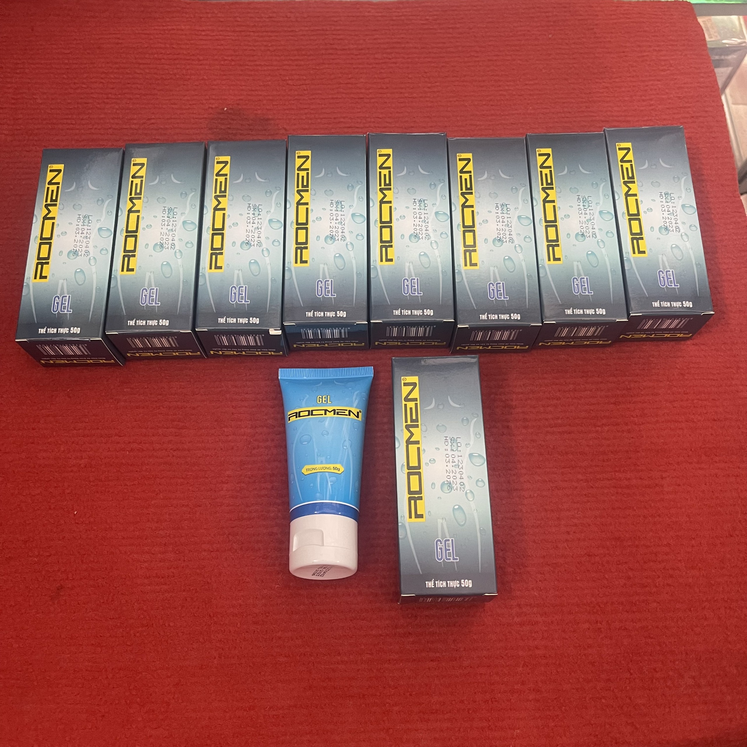 Gel Bôi Trơn + Kéo Dài RocMen 50g