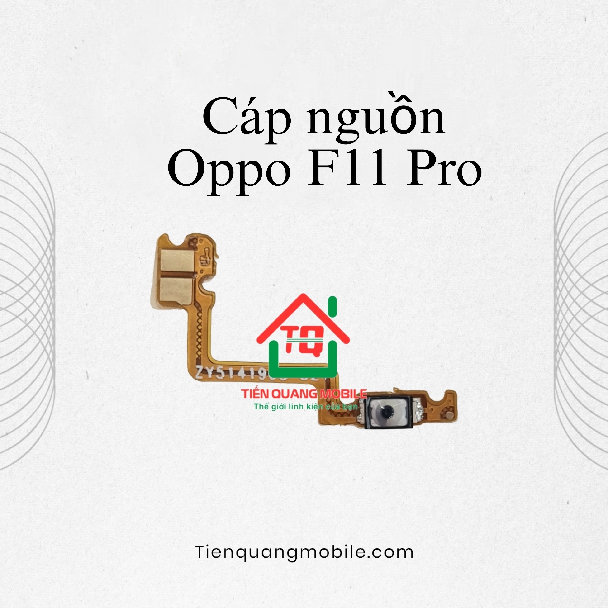 Cáp nguồn Oppo F11 Pro, Oppo F11