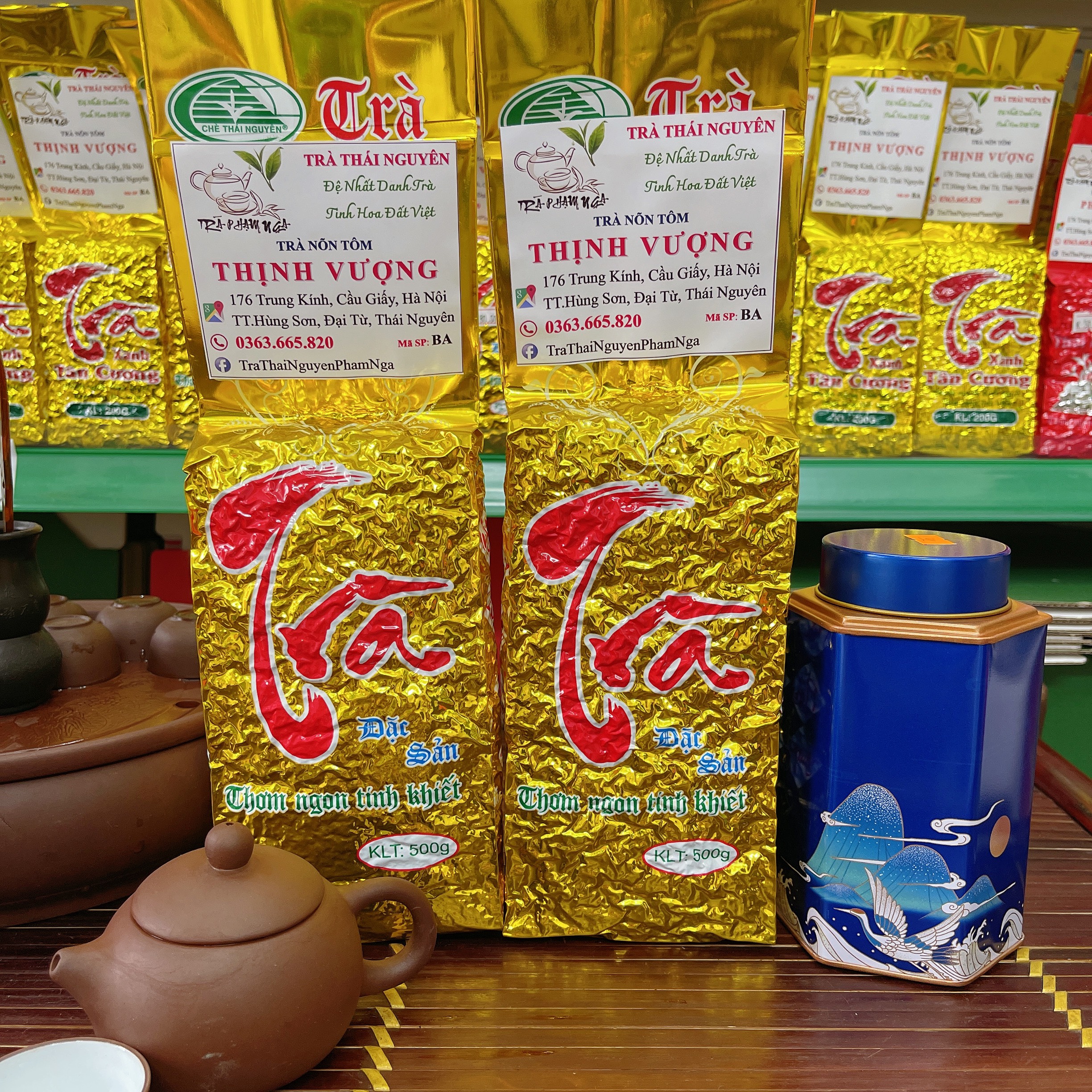 Trà Thái Nguyên Trà Nõn Tôm Thịnh Vượng, Đặc Biệt Thơm Ngon Đậm Vị (480.000đ/kg) - Trà Thái Nguyên Phạm Nga