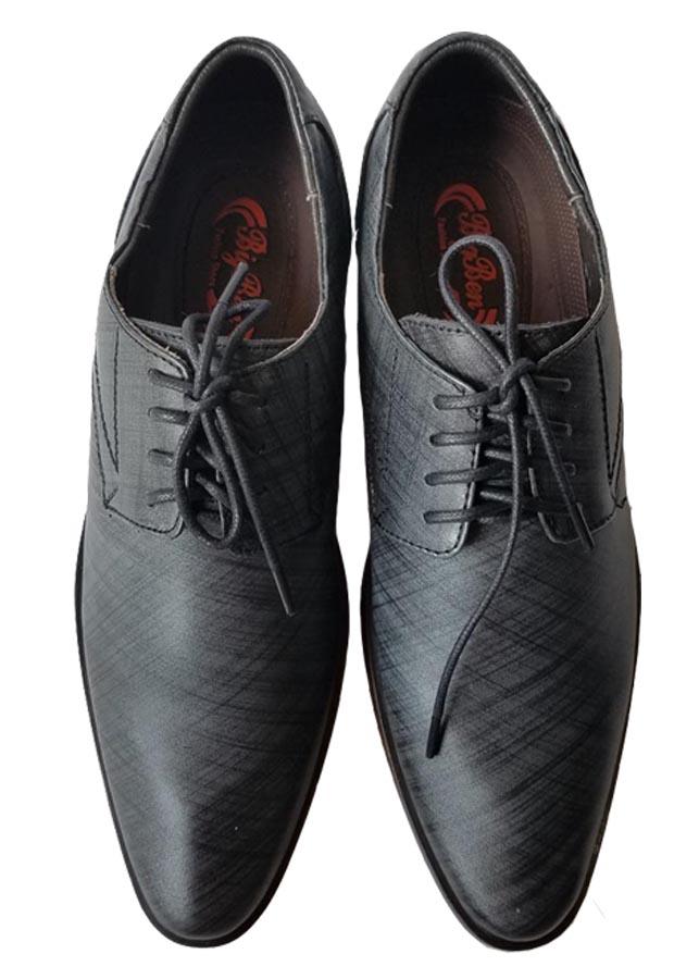 Giày Tây Cột Dây Nam BIGBEN Da Bò Thật GT157