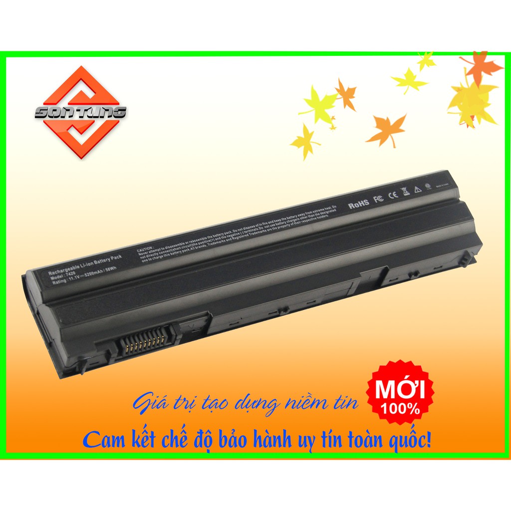 Pin laptop dell vostro 3460 3560 latitude e6420 e5420 e6520 e6530 e5430 e5520 e5530
