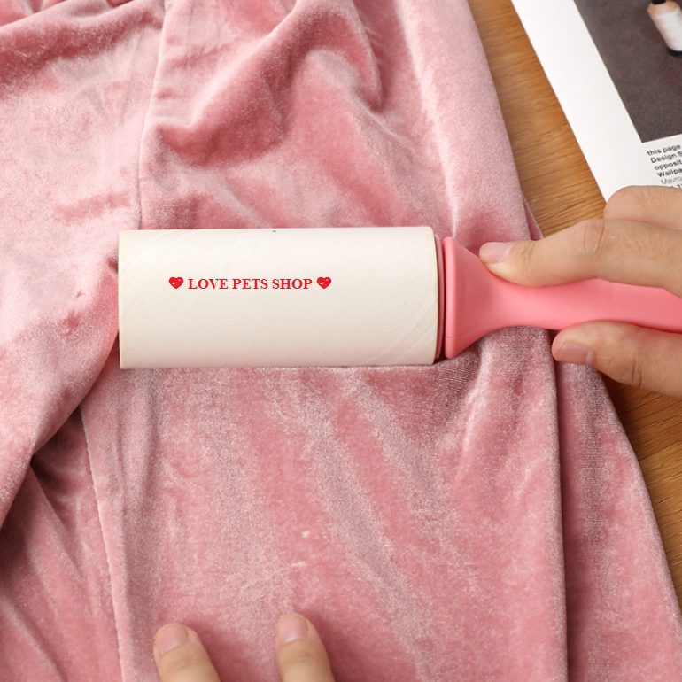 Dog cat shedding hair roller, dirt with replacement core
