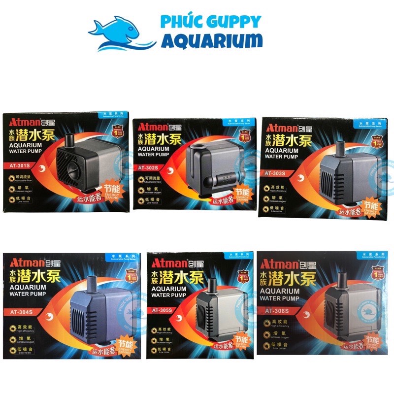 Máy Bơm Nước Atman AT-301s,302s,303s,304s,305s,306s Tiết Kiệm Điện