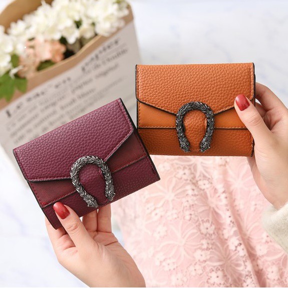 Ví nữ mini đầu rồng, sản phẩm tốt với chất lượng, độ bền cao và được cam kết sản phẩm y như hình