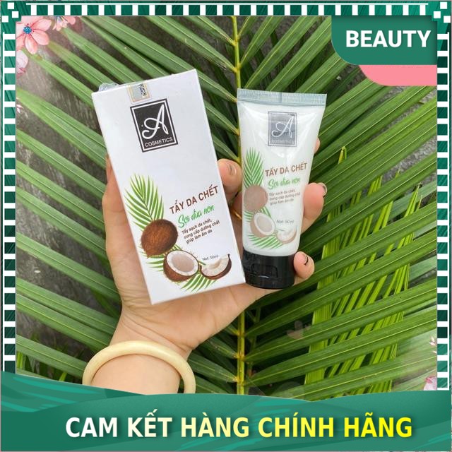 Tẩy tế bào chết sợi dừa non Acosmetic chiết xuất dừa sợi