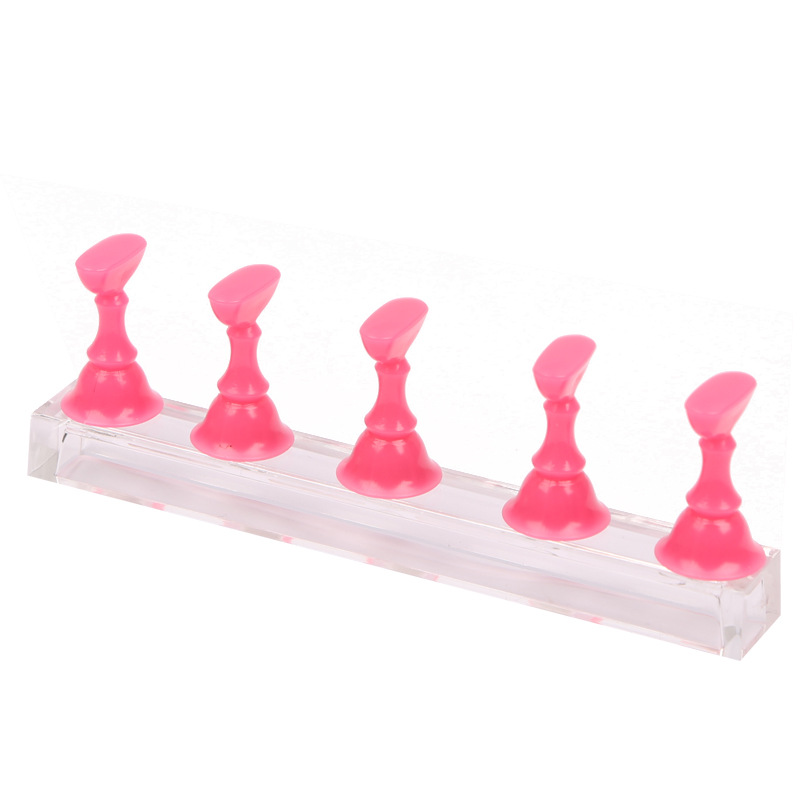 Set 5 đế gắn móng giả tập sơn vẽ nail Y