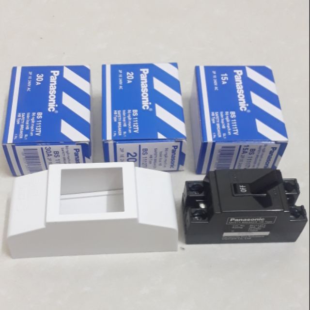 CẦU DAO CB CÓC ĐEN PANASONIC / 10A-15A-20A-30A -40A