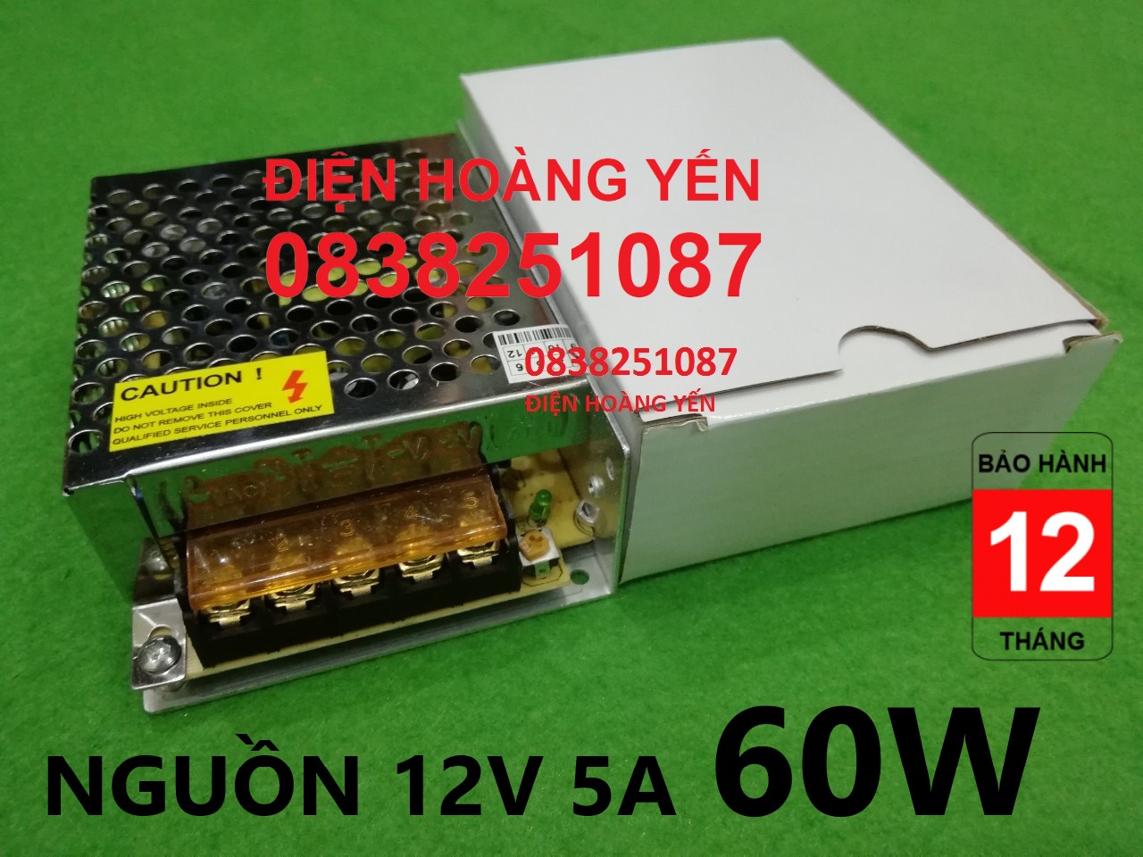 Nguồn tổng tổ ong 12v 5a