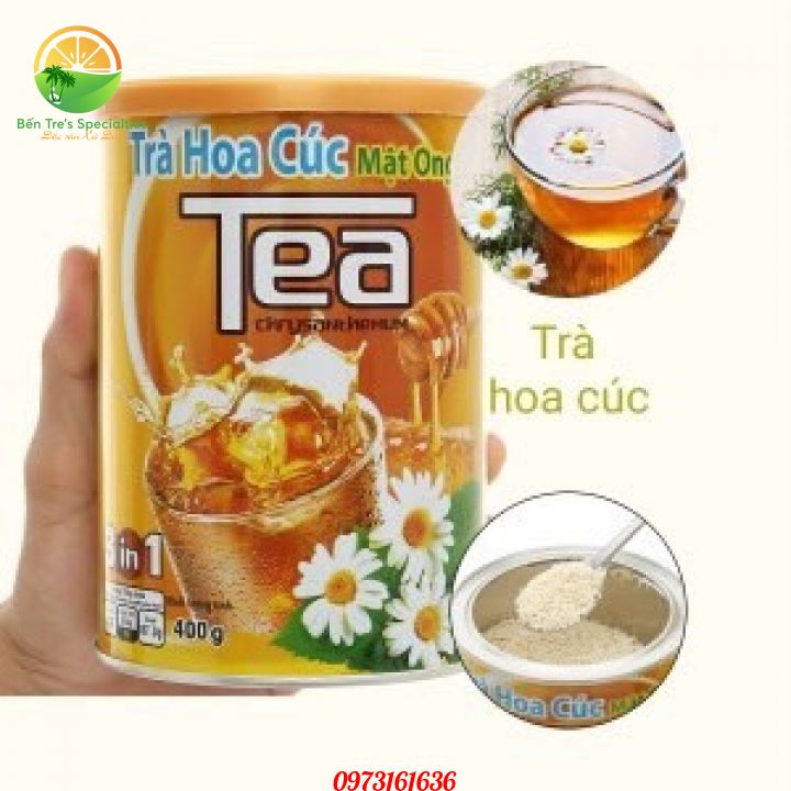 Trà cúc mật ong Thanh Bình [Lon nhôm 400g]/Bánh kẹo ăn vặt