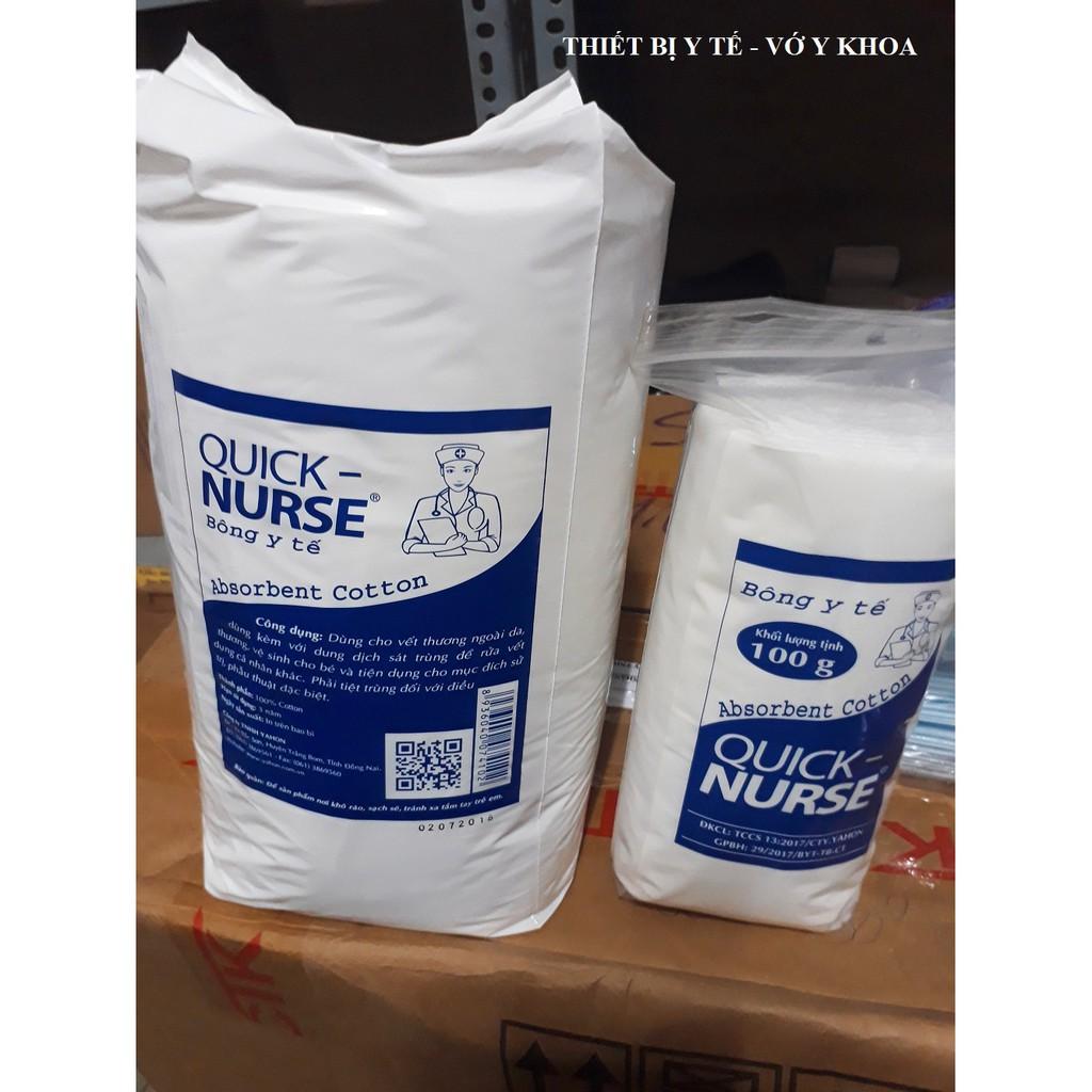 Bông gòn y tế QUICK NURSE 1kg