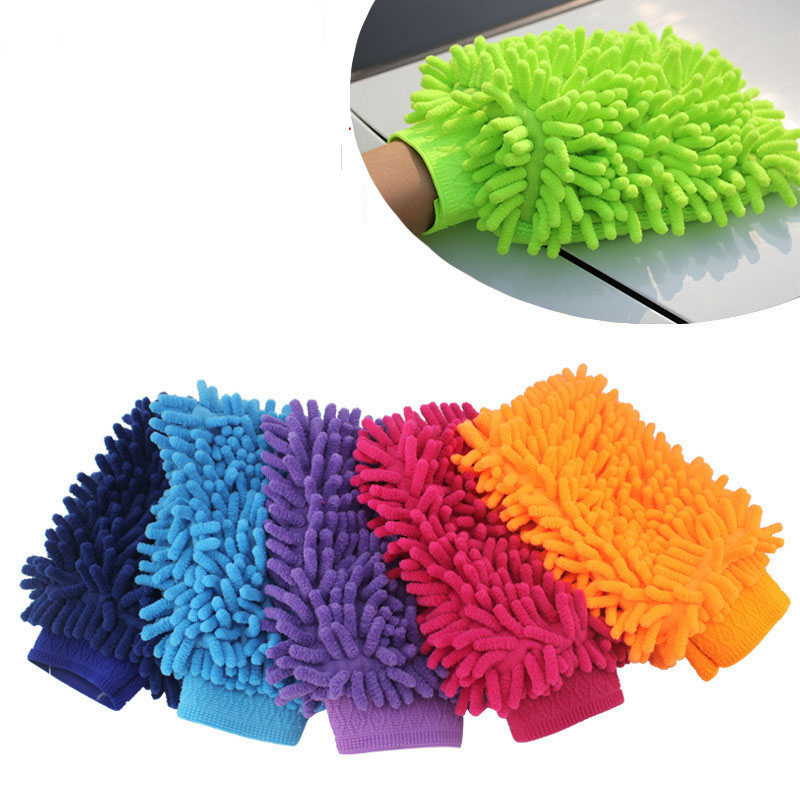 Găng Tay Rửa Xe Ô Tô Xúc Tu (Sợi Ngắn)