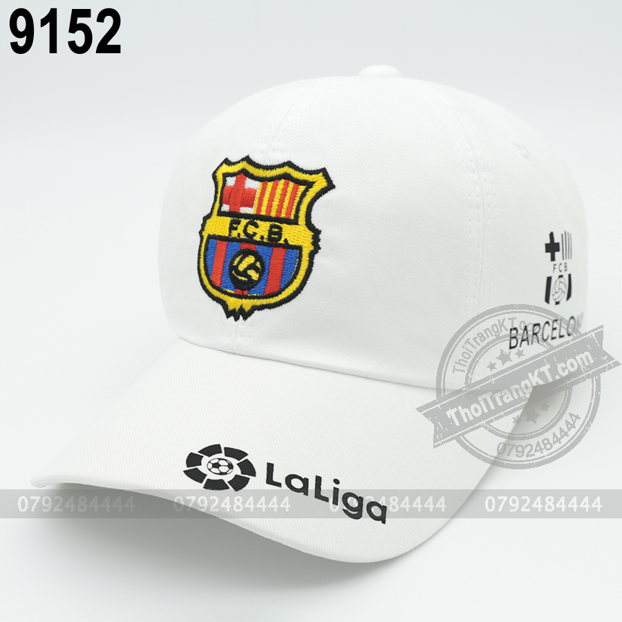 Nón bóng đá f.c.b bercelona