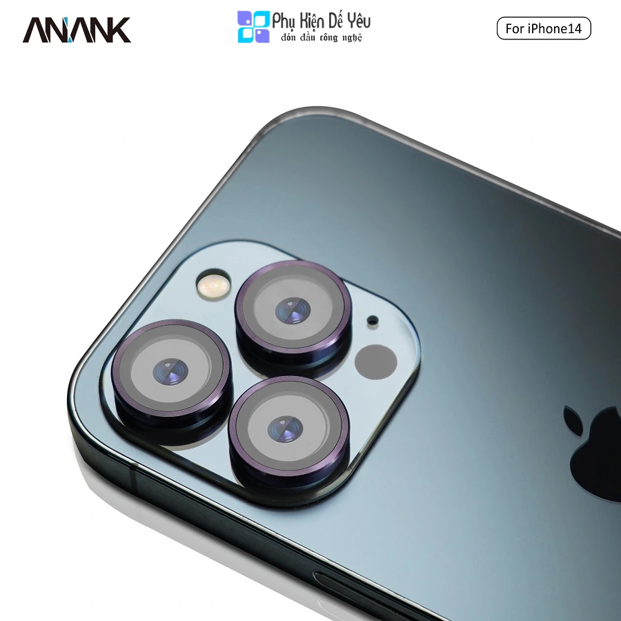 Miếng dán bảo vệ camera ANANK AR cho lPhone 14 Pro/ 14 Pro Max [Phân phối chính hãng]