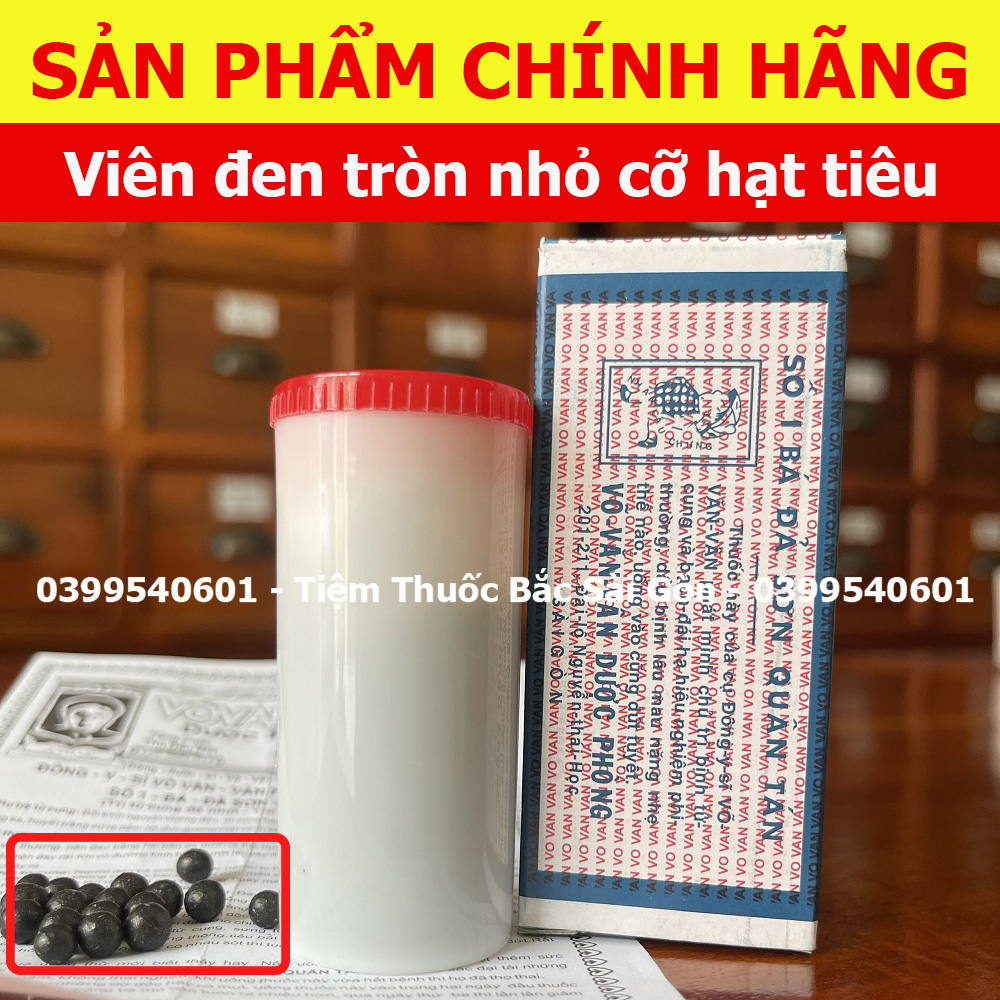 Bá Đã Sơn Quân Tán Võ Văn Vân - Hộp ~200 viên