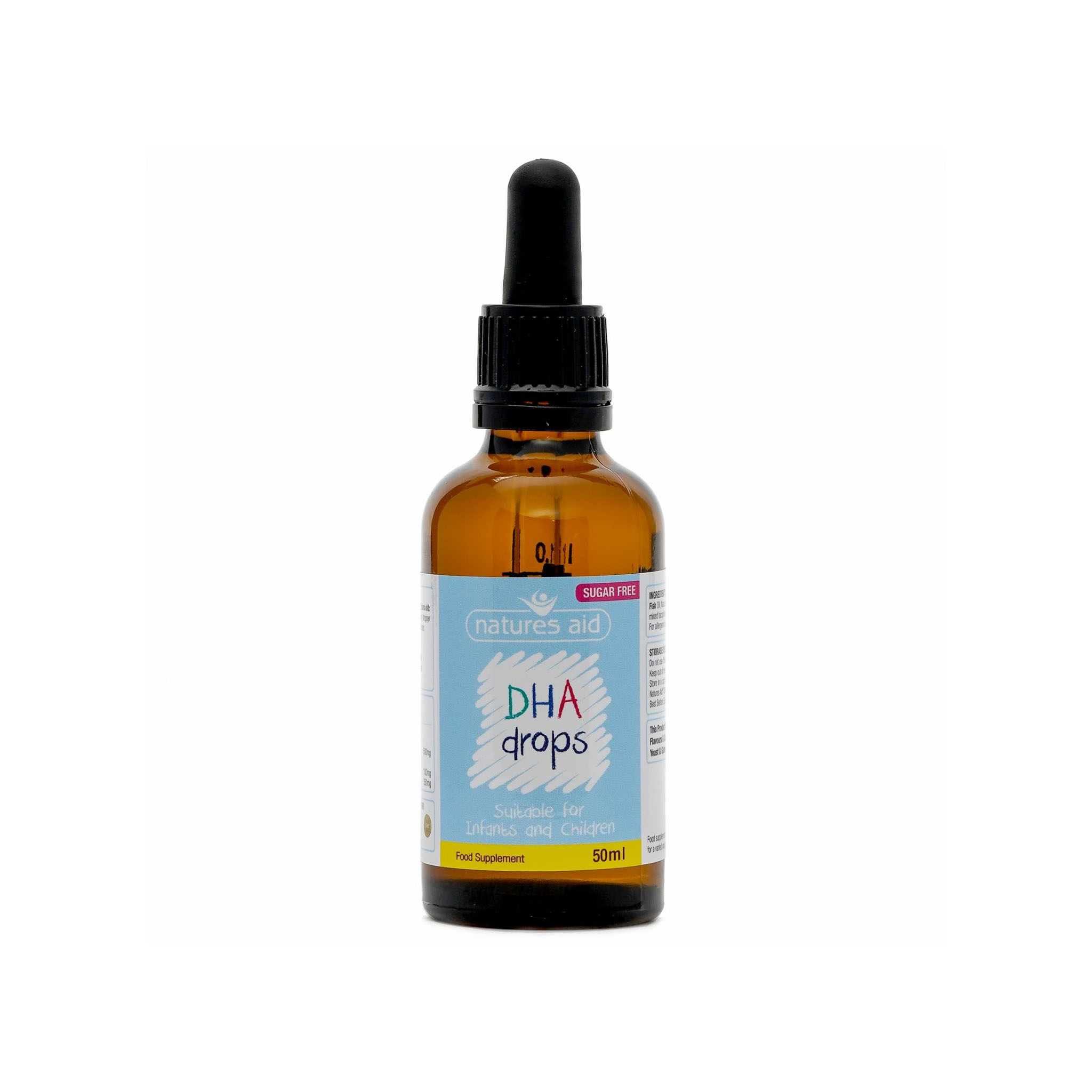 Siro Cho Bé Natures Aid DHA Drops Omega-3 50ml