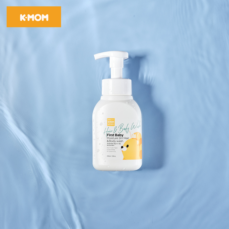 SỮA TẮM GỘI HỮU CƠ CHO BÉ K-MOM (290ML)