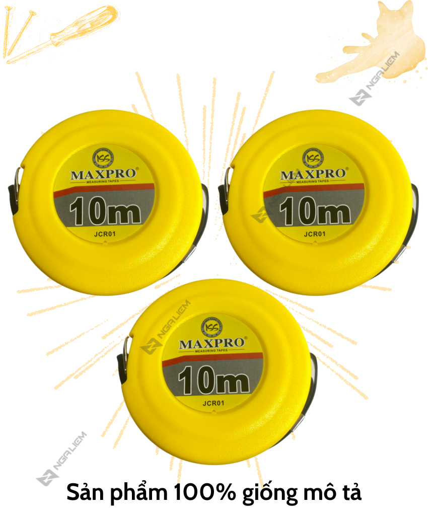 Thước Cuộn Sắc Jcr01 – 10m, 20m Maxpro