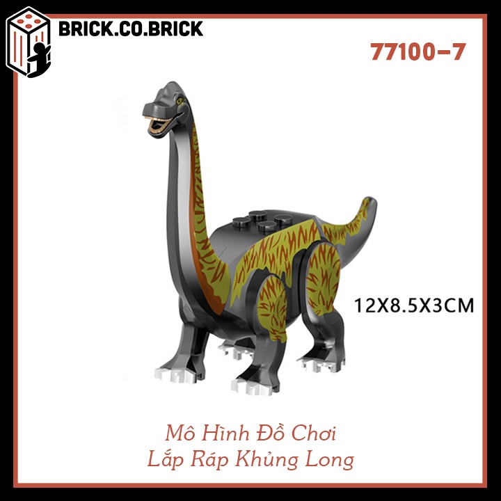 Dinosaur park khủng long mô hình đồ chơi lắp ráp công viên khủng long t rex 77100