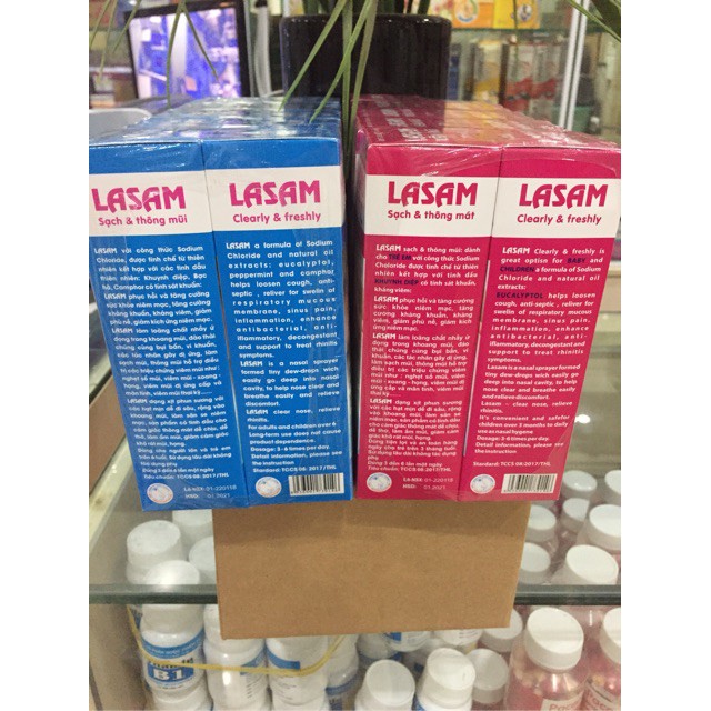 Xịt mũi Lasam 70ml