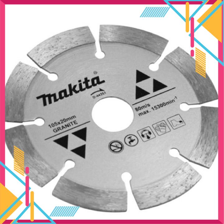 Lưỡi cắt Granite Makita D-44351 (105 x 1.6 x 20mm )