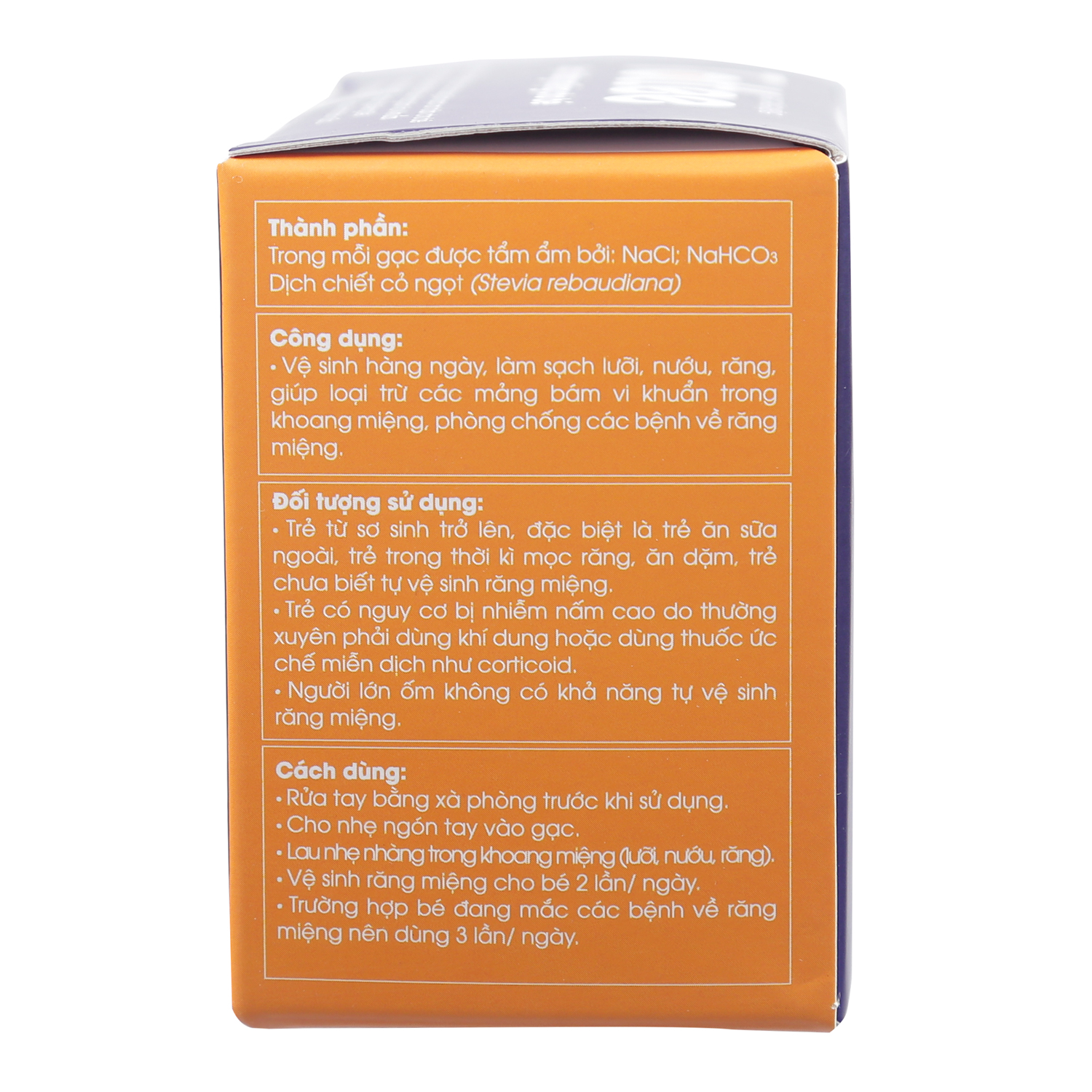 Gạc rơ lưỡi Tottee 30pcs