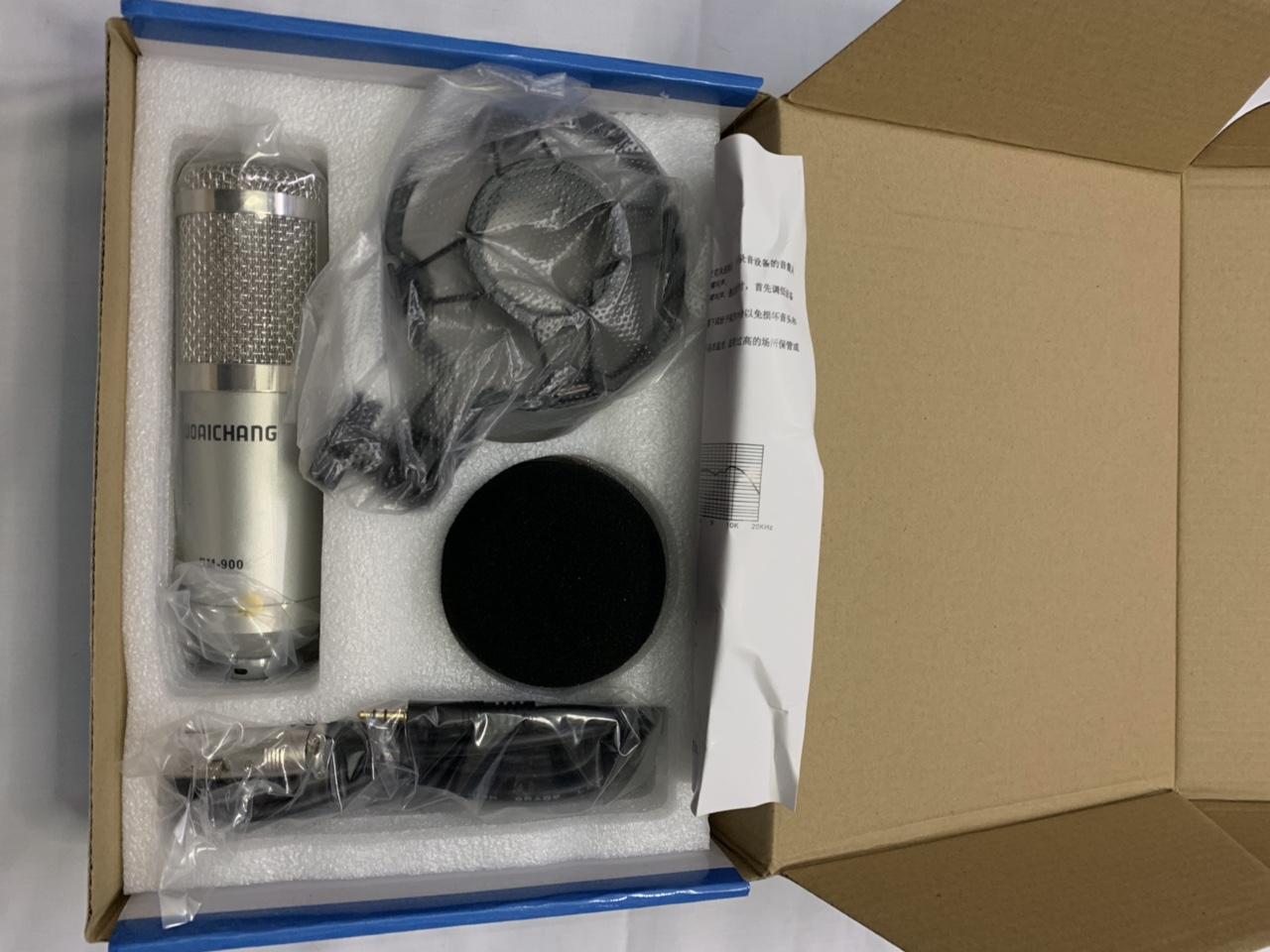 Mic thu âm LIVE STRAEM bm900