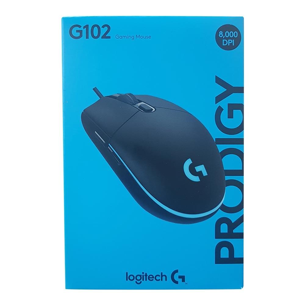 Chuột chơi game Logitech G102 Lightsync ĐEN