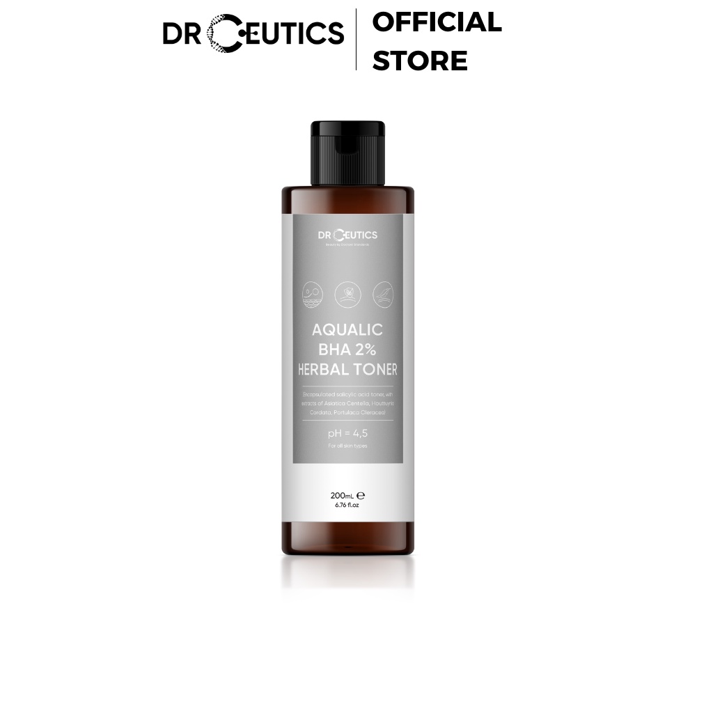 Toner Làm Sạch Và Cân Bằng Da DrCeutics BHA 2% - Thi Vũ