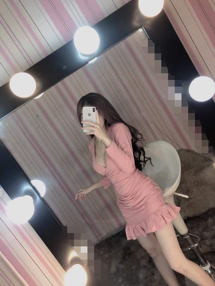 [HCM]ĐẦM THUN GÂN ĐUÔI CÁ CỔ  V  SIÊU SANG CHẢNH M002