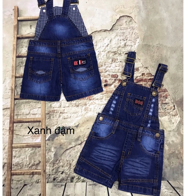 Yếm jeans cho bé 10kg -24kg
