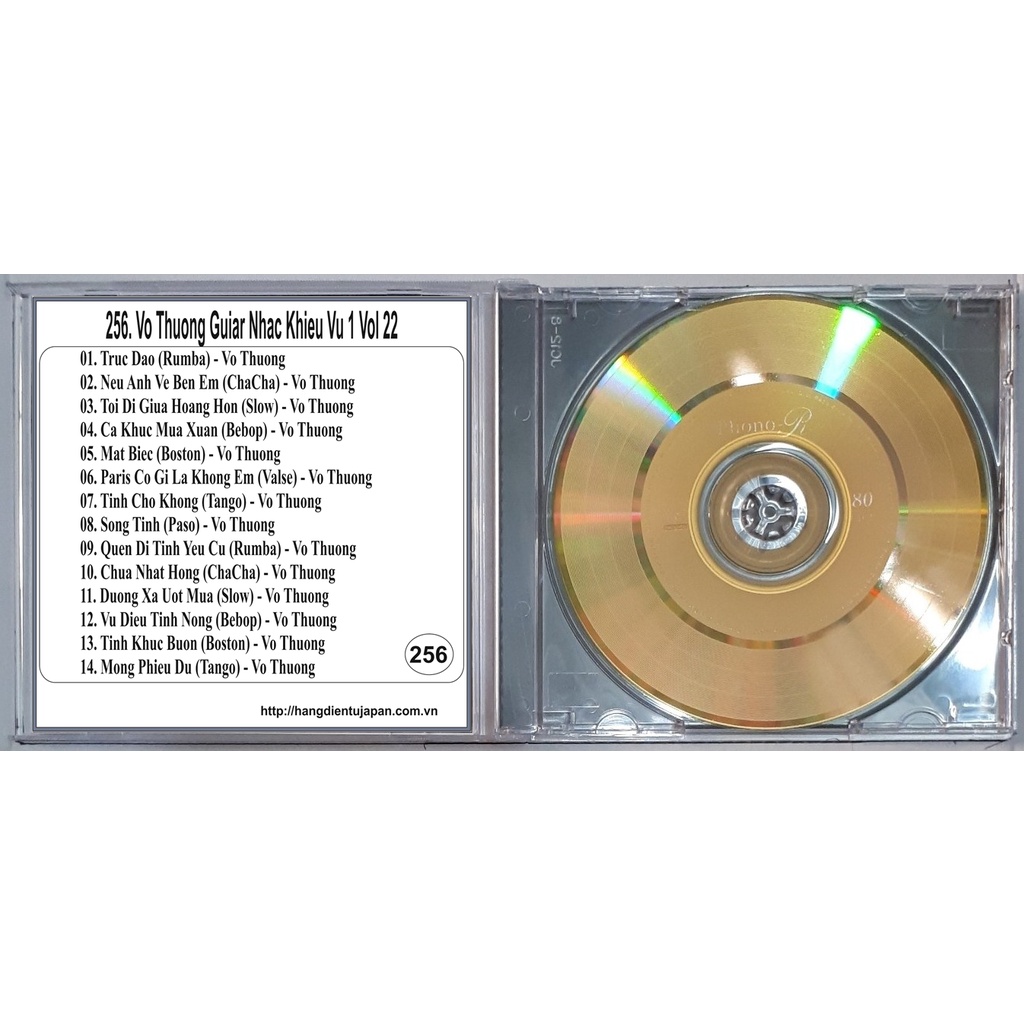 Bộ 5 Đĩa CD Vô Thường Guitar