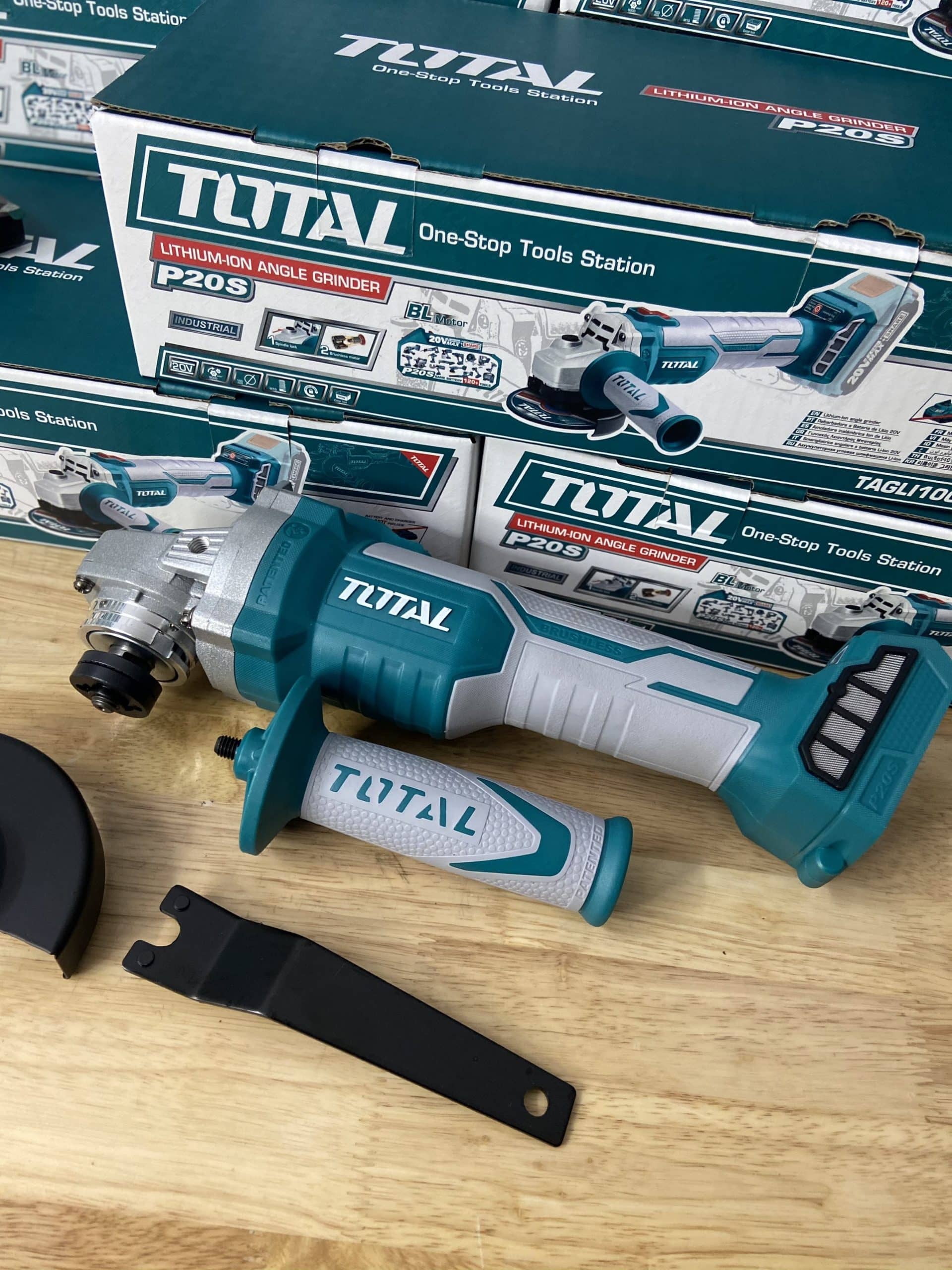 Máy mài góc dùng pin Lithium 20V Total TAGLI201258
