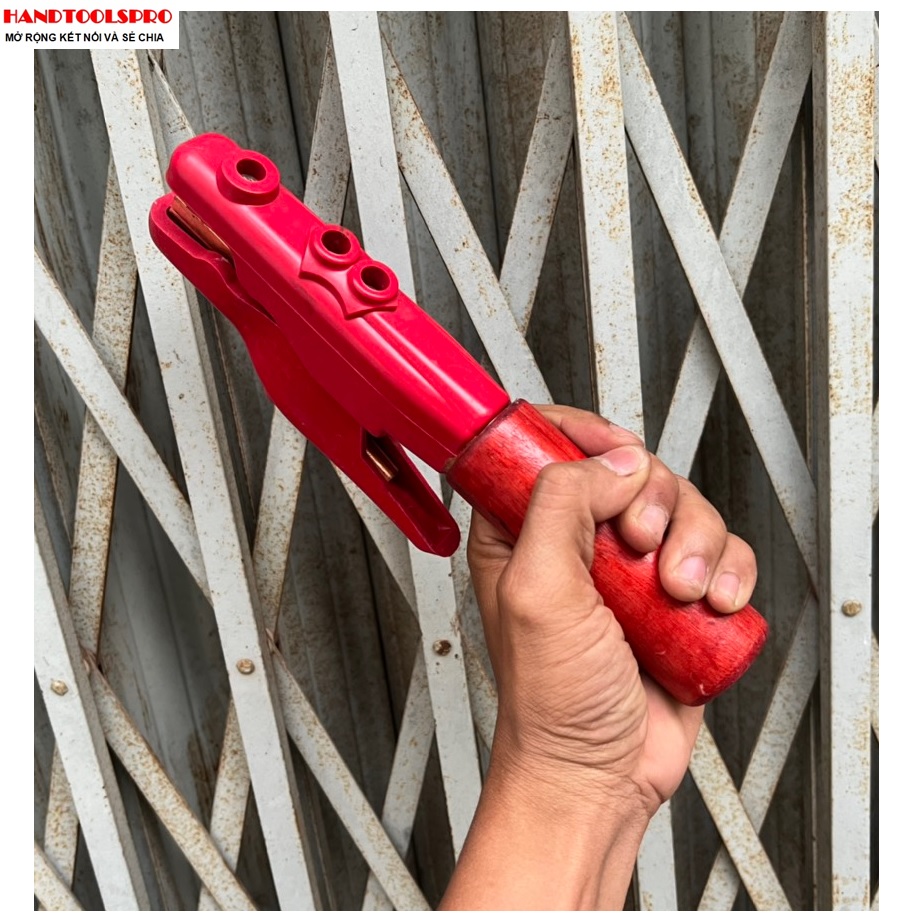 Kềm hàn cán gỗ CAO CẤP LS-500A