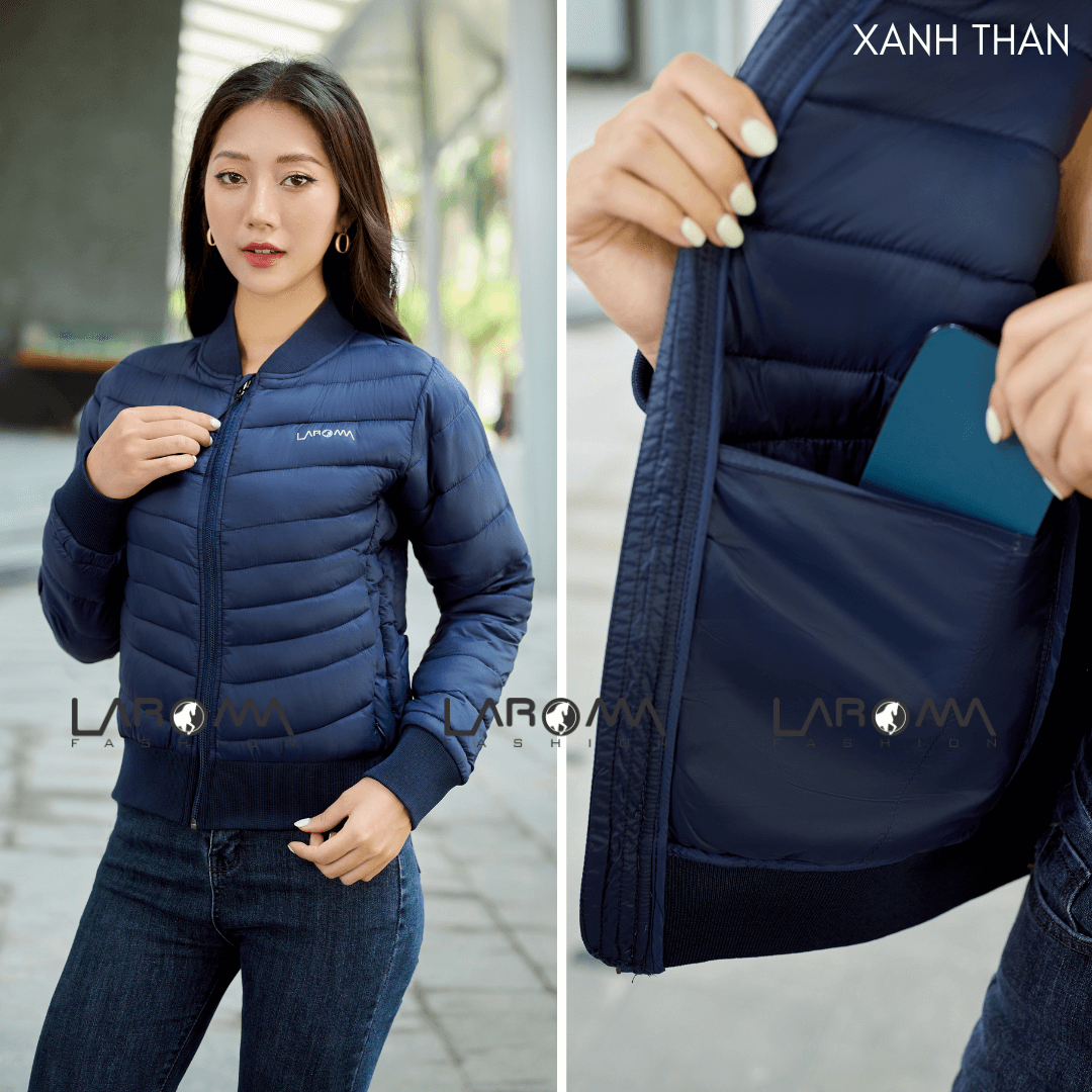 Áo phao nữ Bomber Laroma
