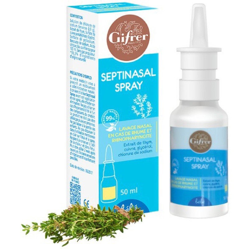 Fysoline Vàng xịt sổ mũi , nghẹt mũi cho bé - Hàng pháp